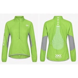 New Rare X BIONIC Spherewind Jacket Bike Women S Green Extra Light